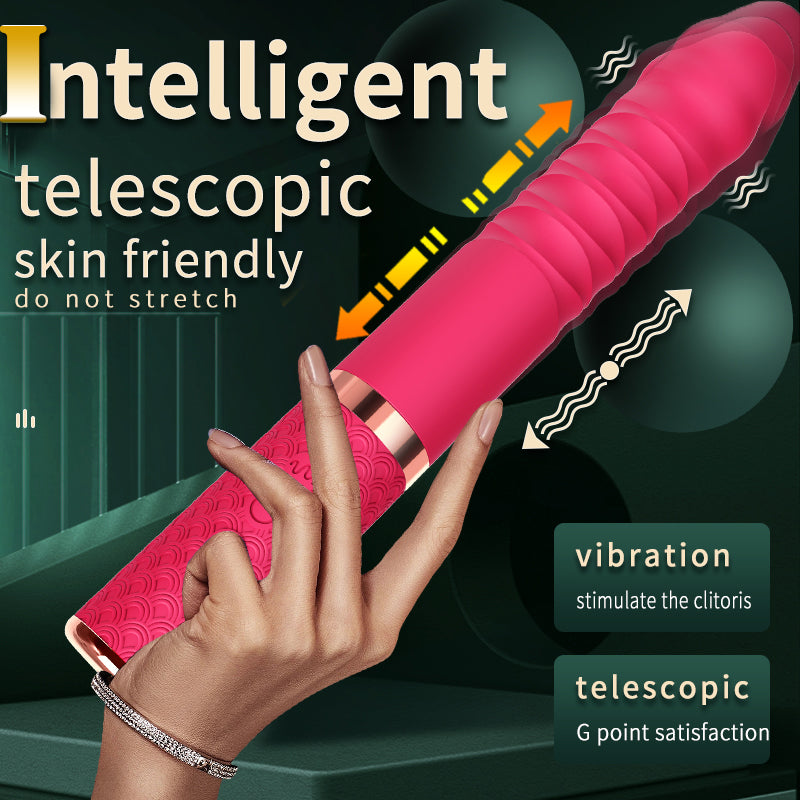 Automatic Machine Telescopic Dildo Vibrator Sex Toy Masturbation Penis