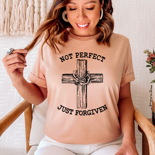 Not Perfect Just Forgiven T-Shirt