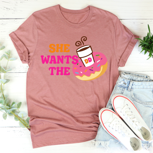 She Wants Donuts T-Shirt