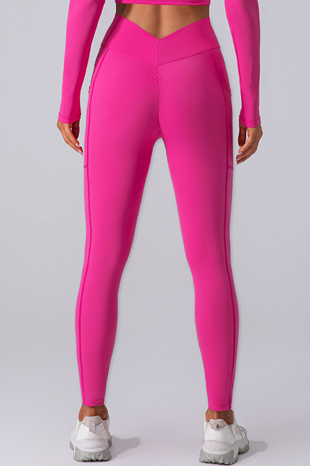 High Waist Active Leggings with Pockets - JassyBae