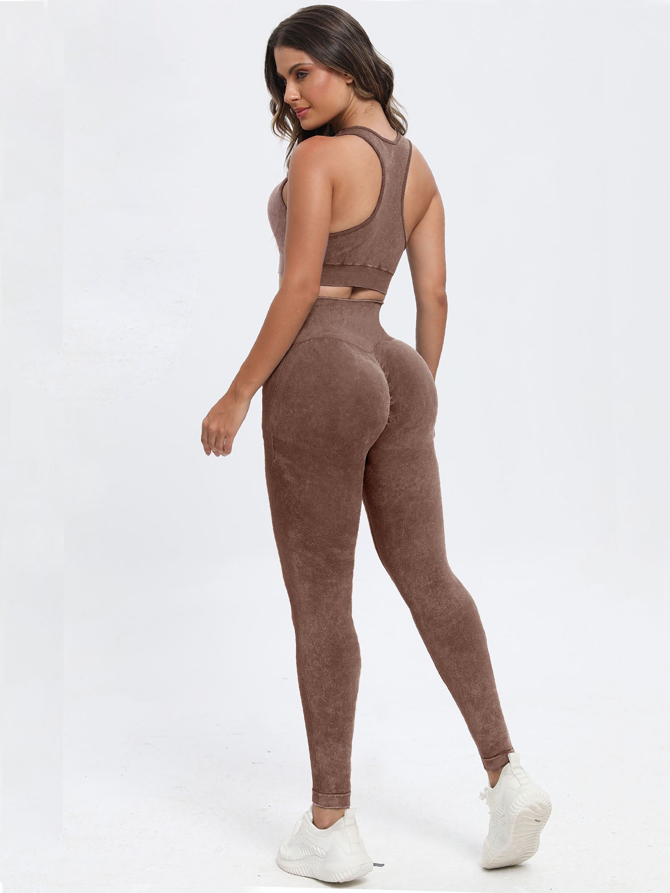 Scoop Neck Wide Strap Top and Pants Active Set - JassyBae