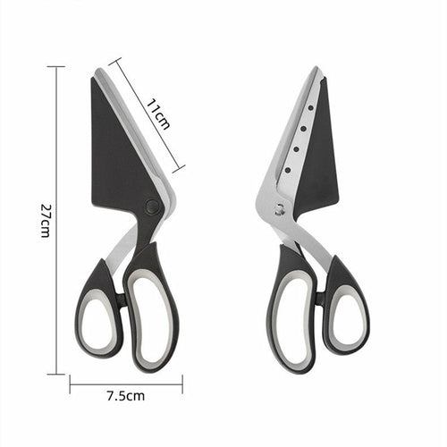 Stainless Steel Pizza Scissors Baking Tool Removable PIZZA Scissors