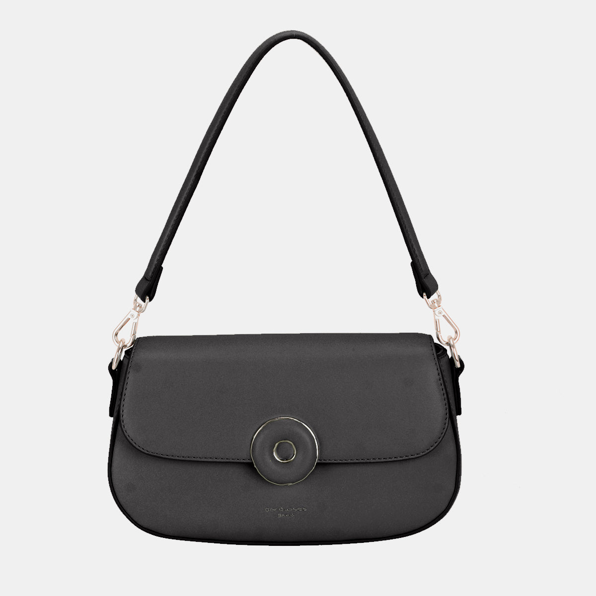 David Jones PU Leather Shoulder Bag - JassyBae