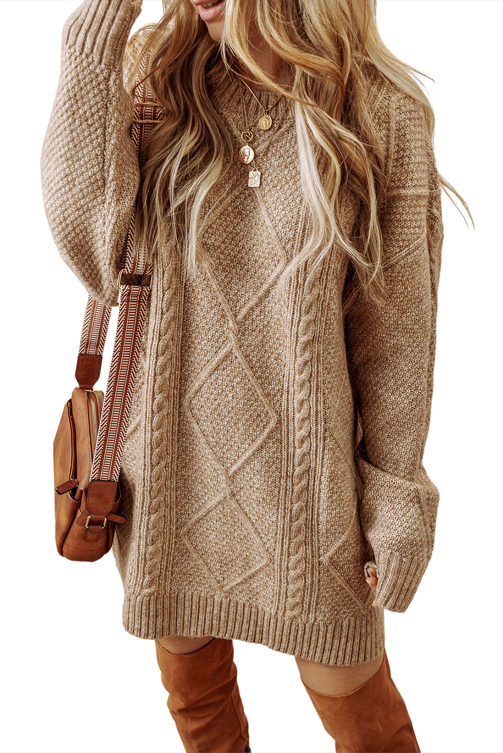 Knit Sweater Dress