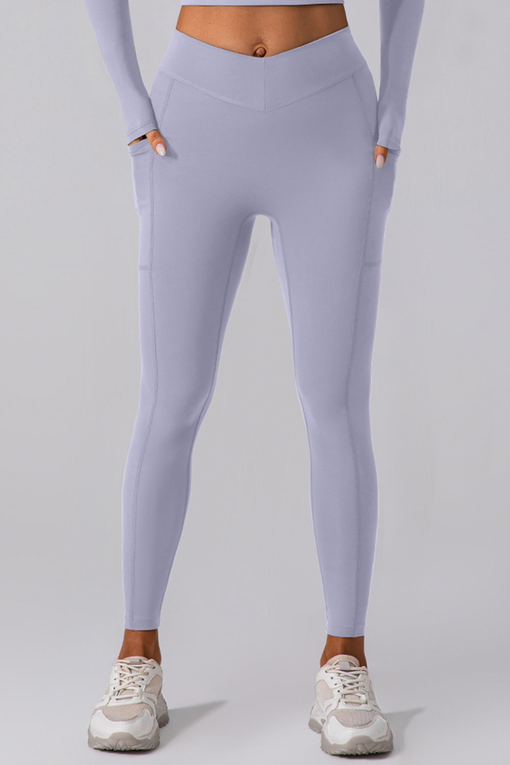 High Waist Active Leggings with Pockets - JassyBae