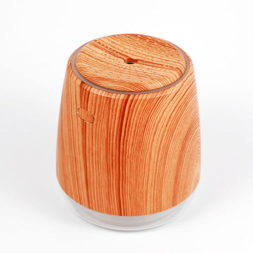 Simple Design And Creative Wood Grain L8 Humidifier Home Car Mini USB