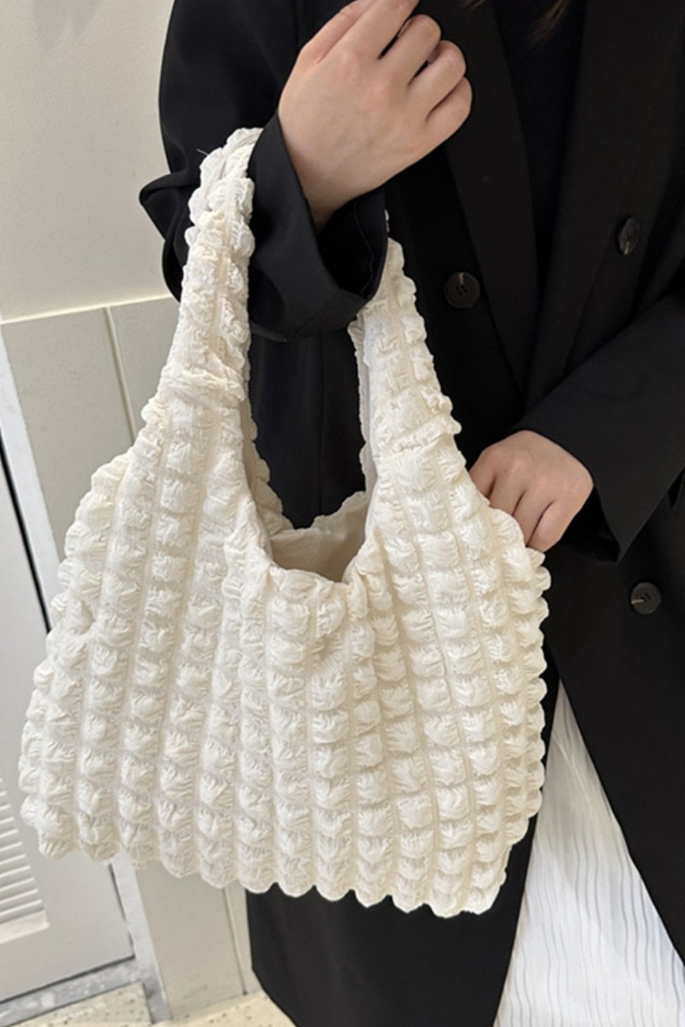 Zenana Cloud Puffy Shoulder Tote Bag - JassyBae