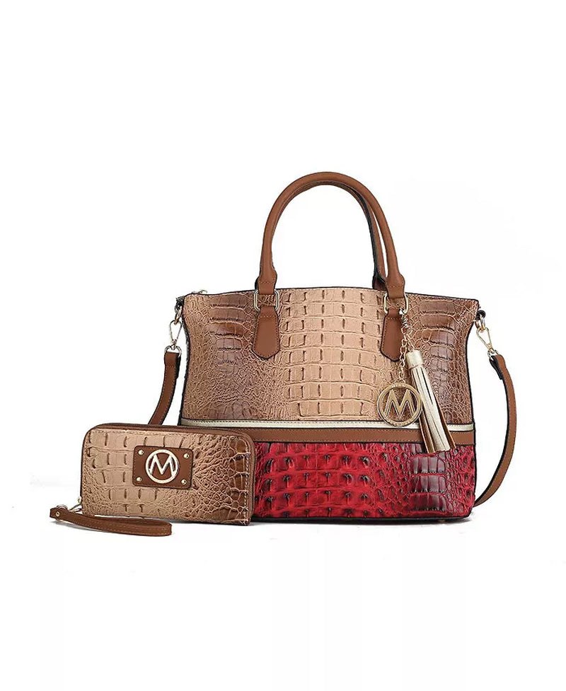  Crocodile Skin Tote Bag