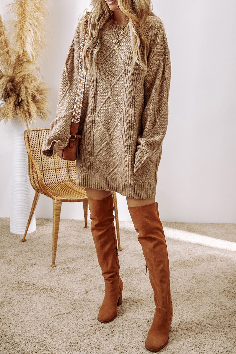 Knit Sweater Dress