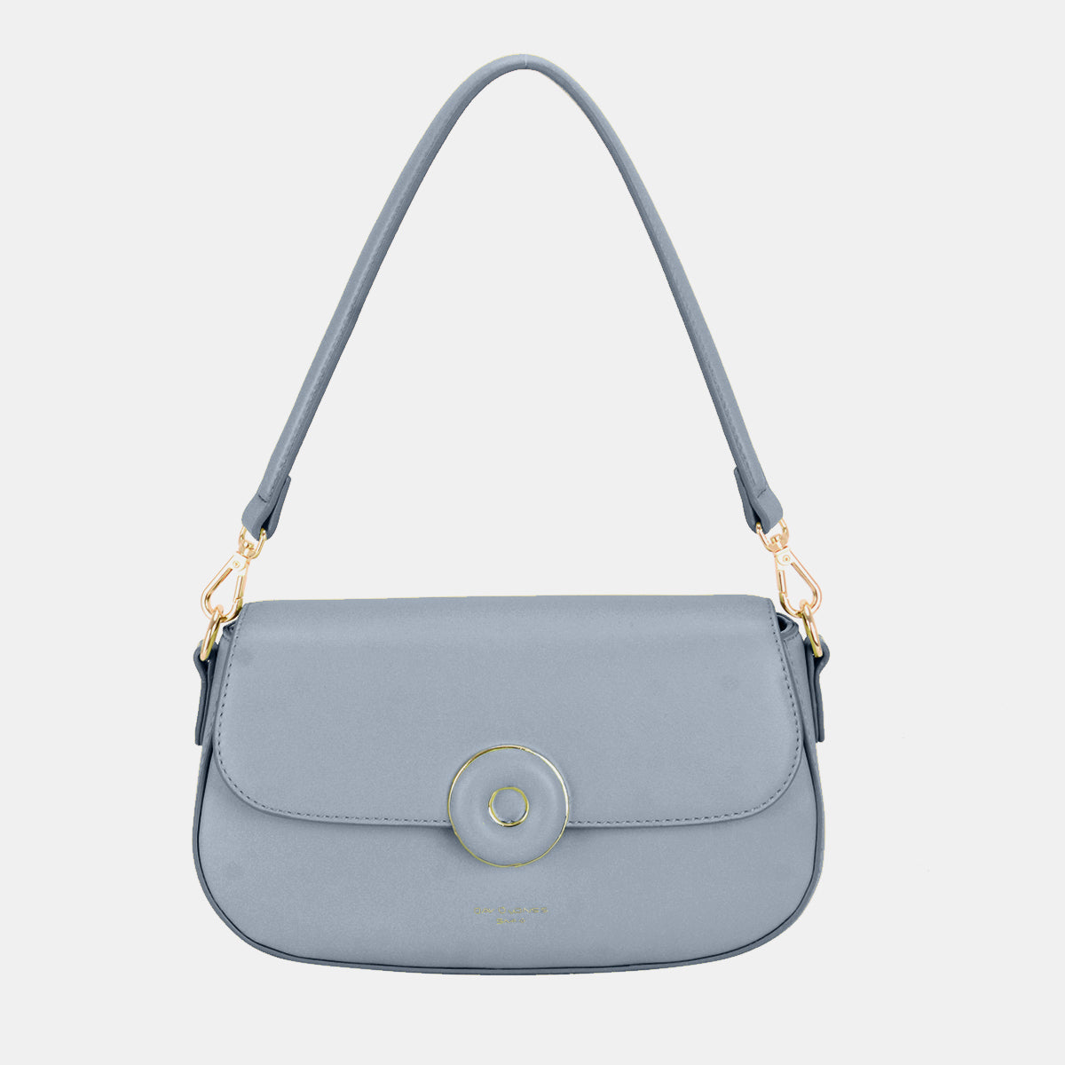 David Jones PU Leather Shoulder Bag - JassyBae