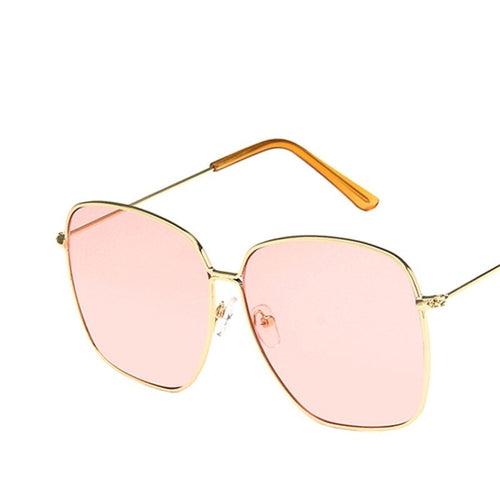 Large frame Square Women Sunglasses Classic Retro