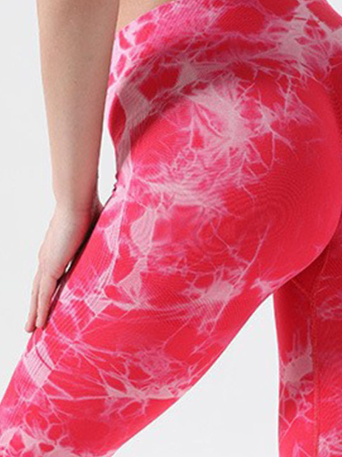 Tie-Dye High Waist Active Leggings - JassyBae