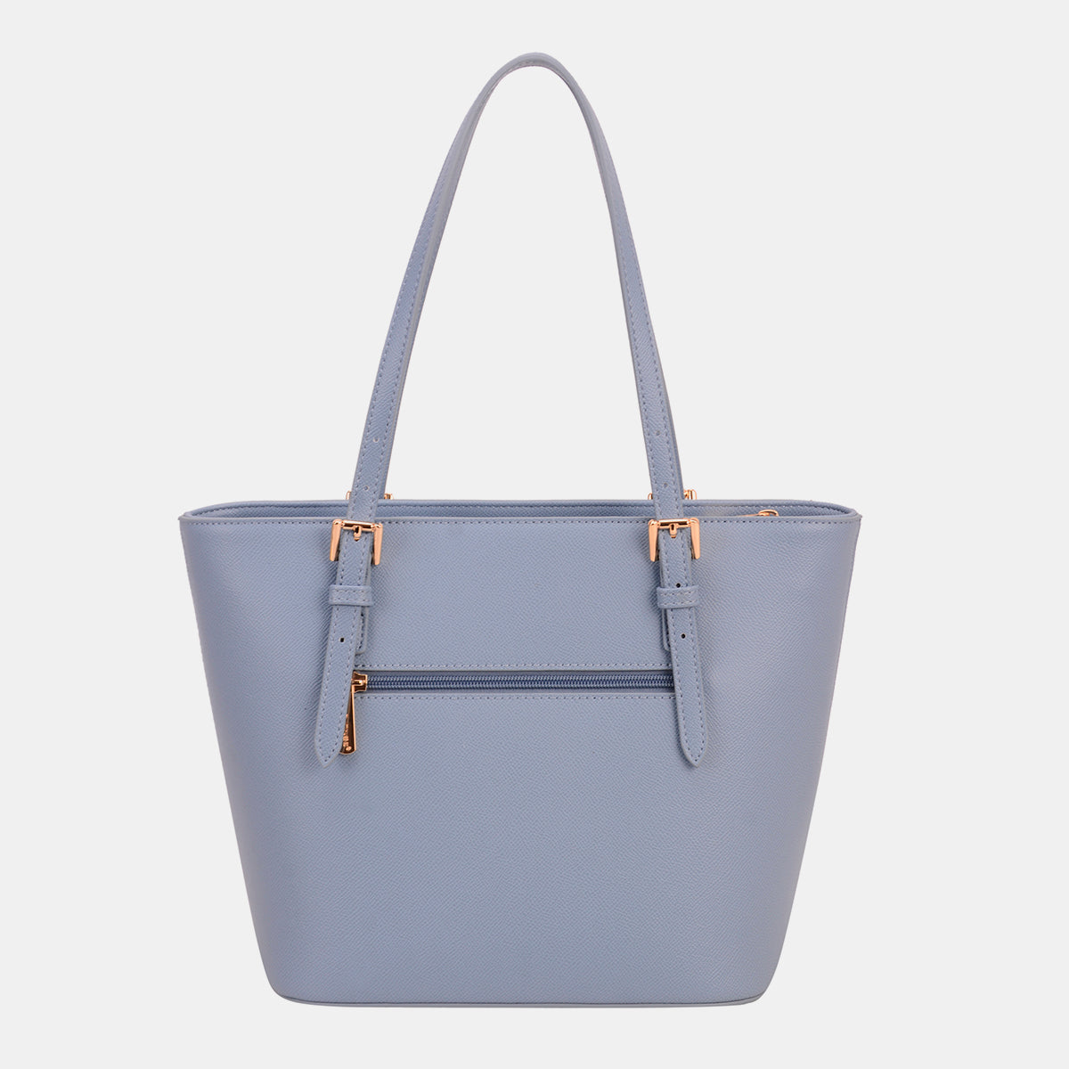 David Jones PU Leather Tote Bag - JassyBae