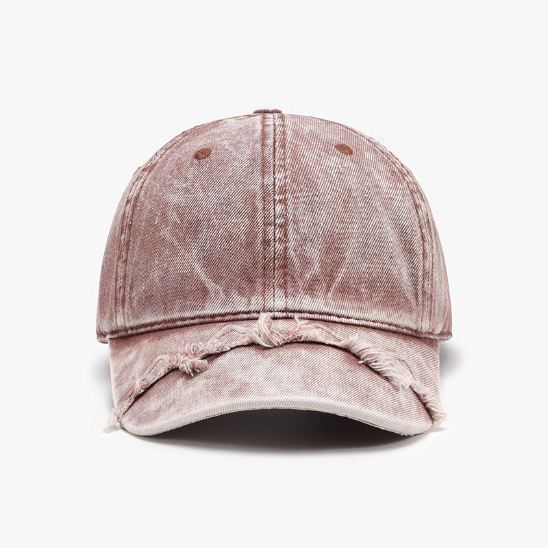 Fringe Adjustable Cotton Baseball Cap - JassyBae