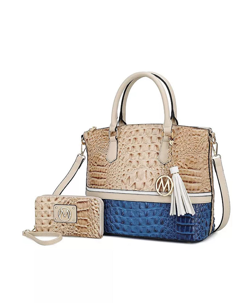  Crocodile Skin Tote Bag