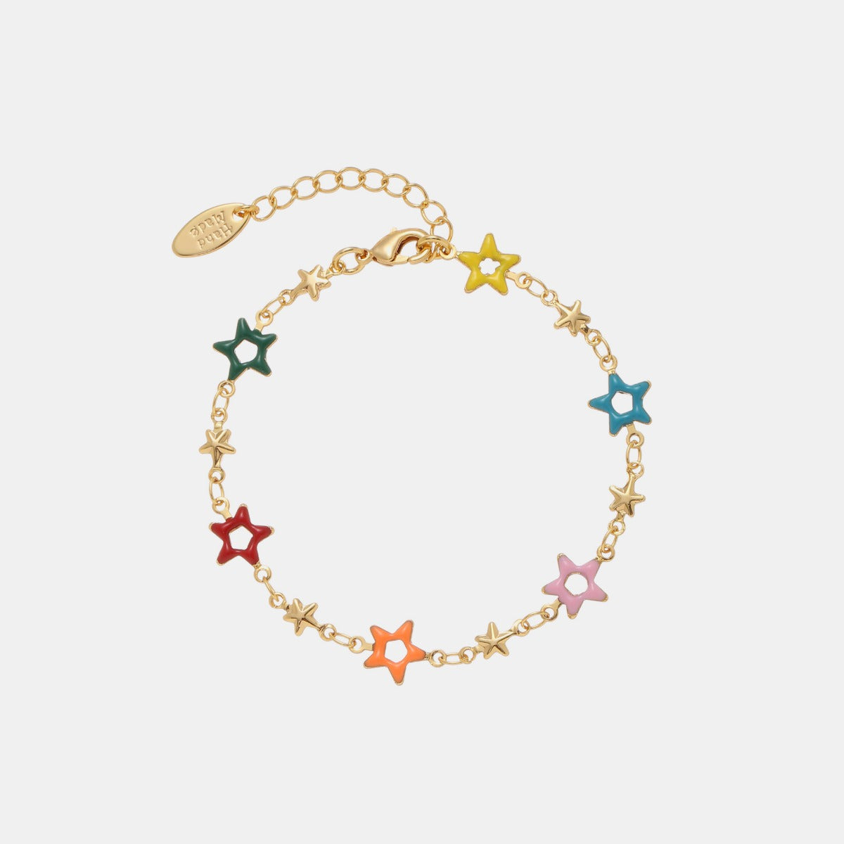 Copper Drip Oil Star Bracelet - JassyBae