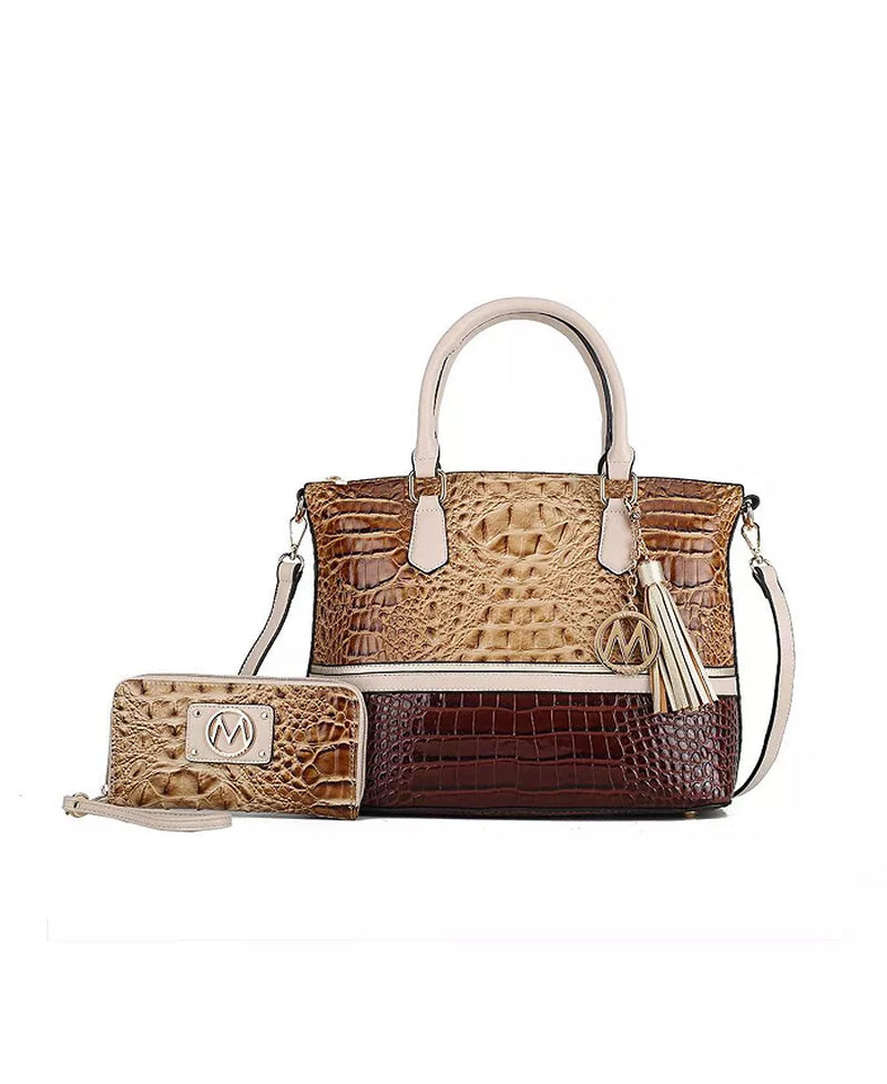  Crocodile Skin Tote Bag