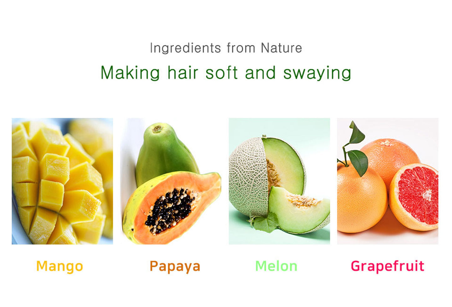 Professional Mango Shampoo for Dry Damaged Hair