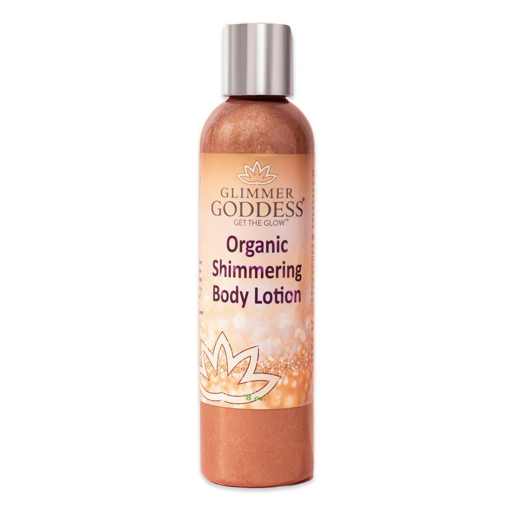 Organic Bronze Shimmer Body Lotion