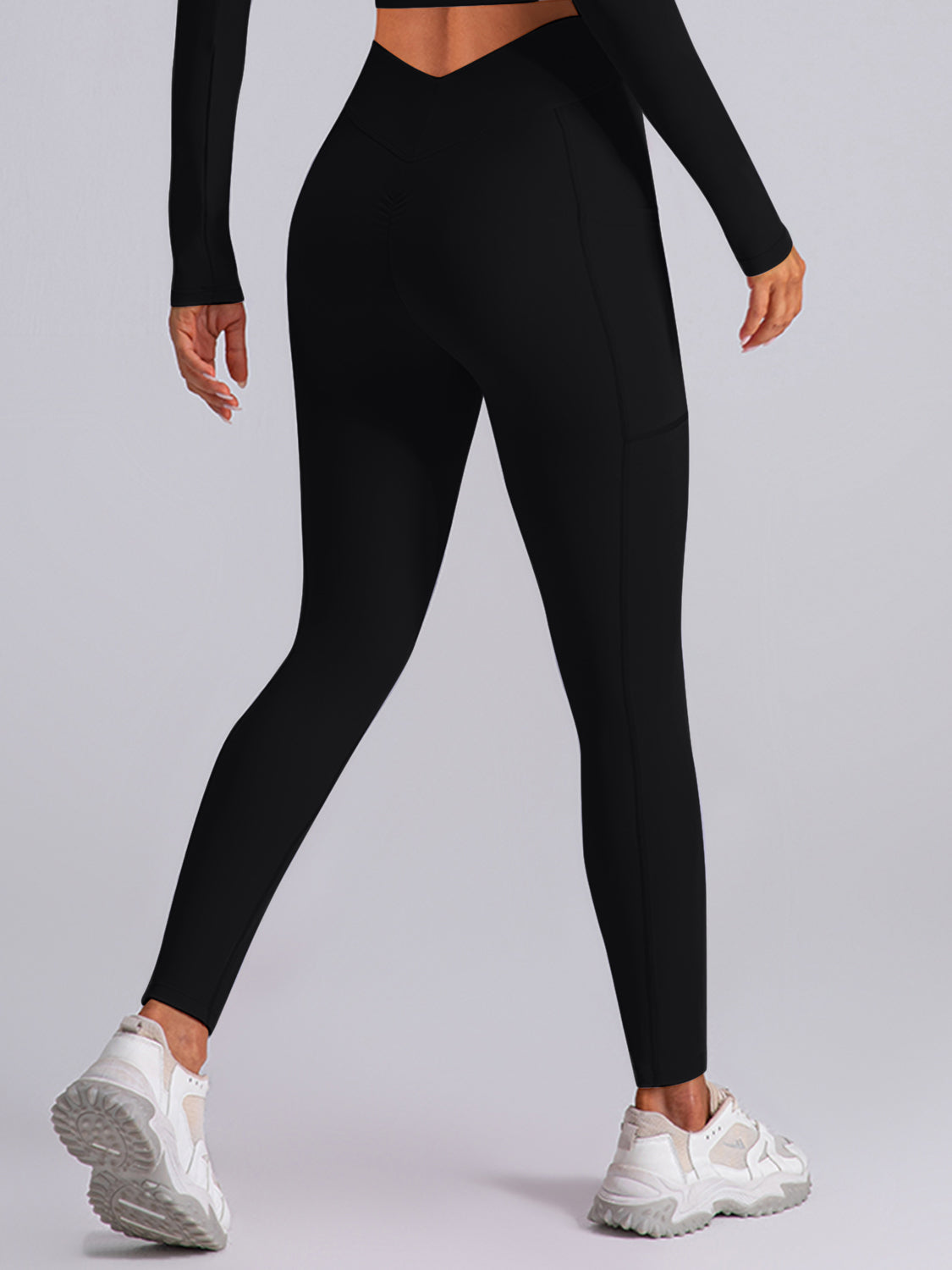 High Waist Active Leggings with Pockets - JassyBae