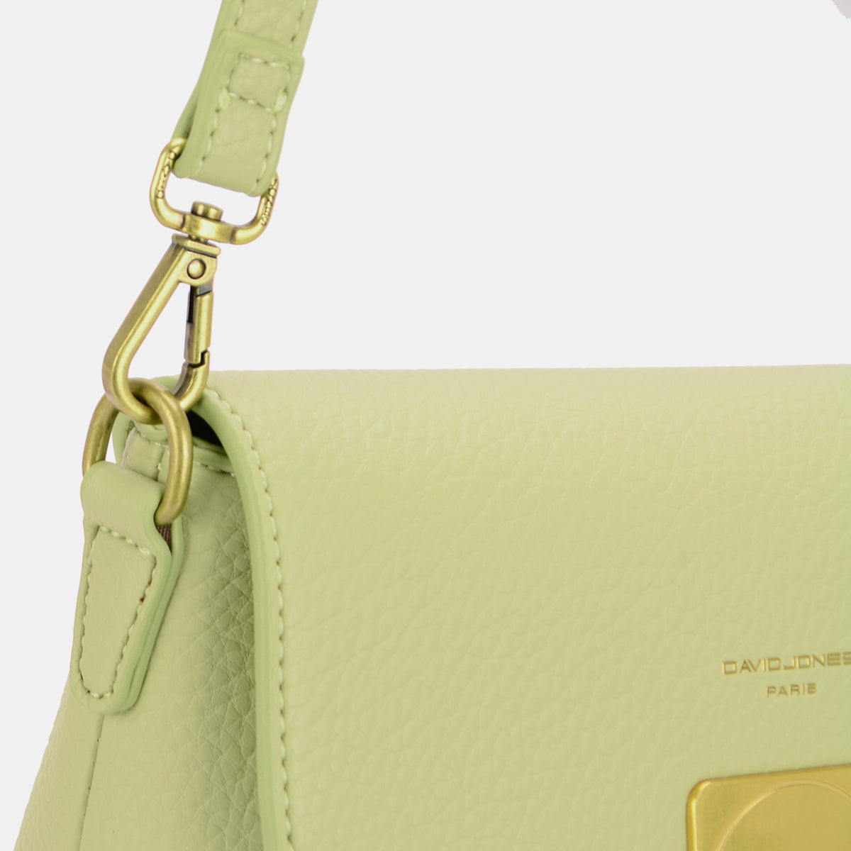 David Jones PU Leather Crossbody Bag - JassyBae