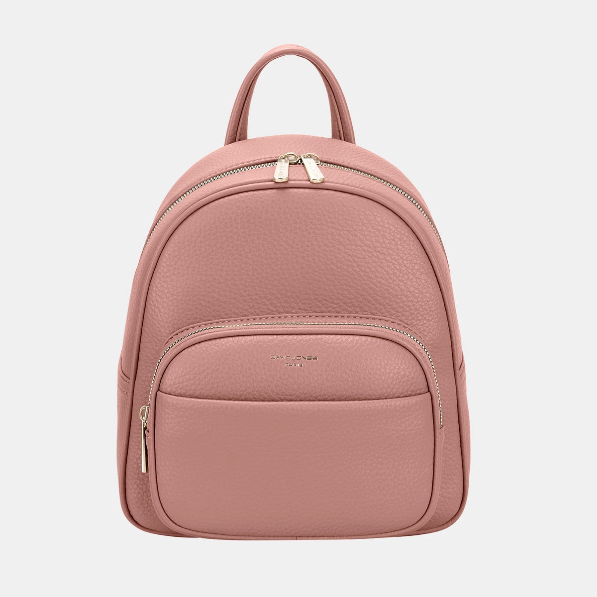 David Jones PU Leather Backpack Bag - JassyBae