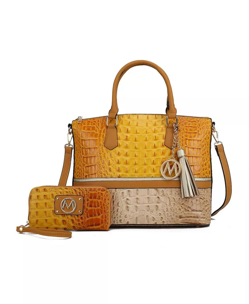  Crocodile Skin Tote Bag