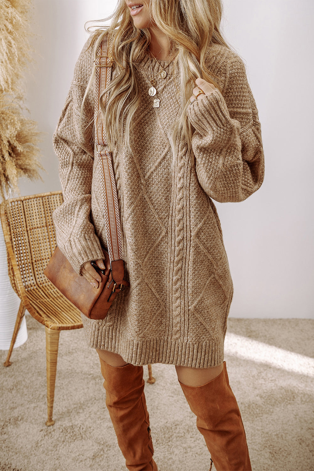 Knit Sweater Dress