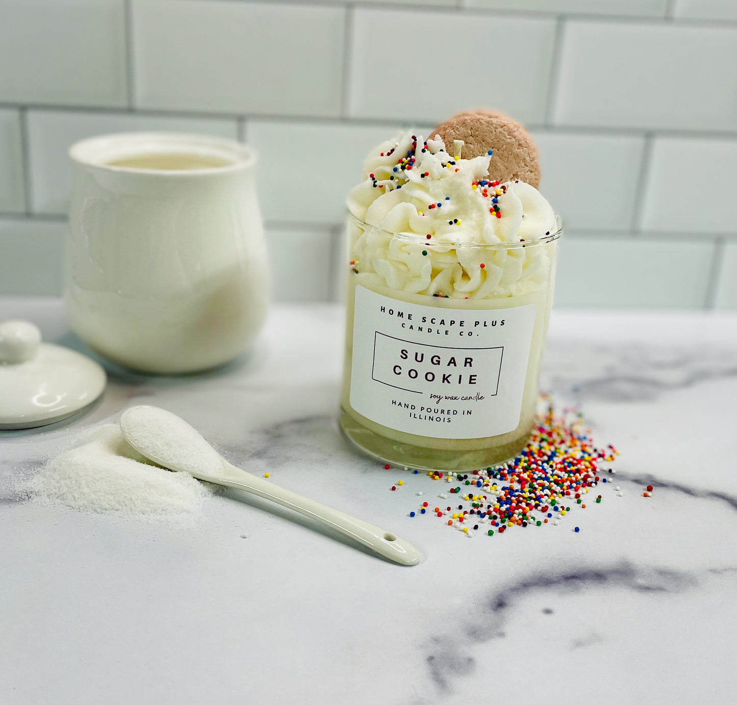 Soy Wax Candle/Sugar Cookie 11oz or 18oz