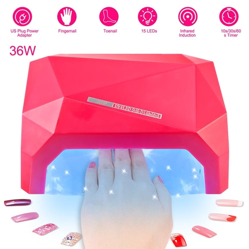 36W UV LED Lamp Nail Polish Dryer