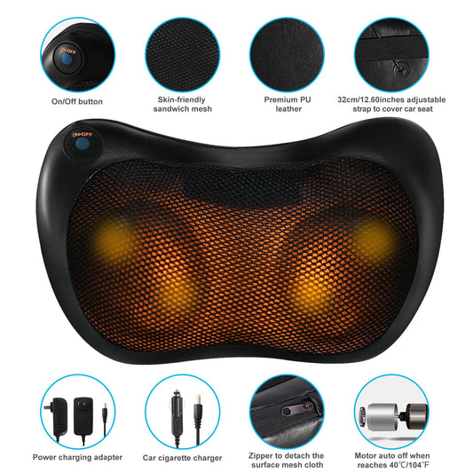 Back Neck Massage Pillow Massager