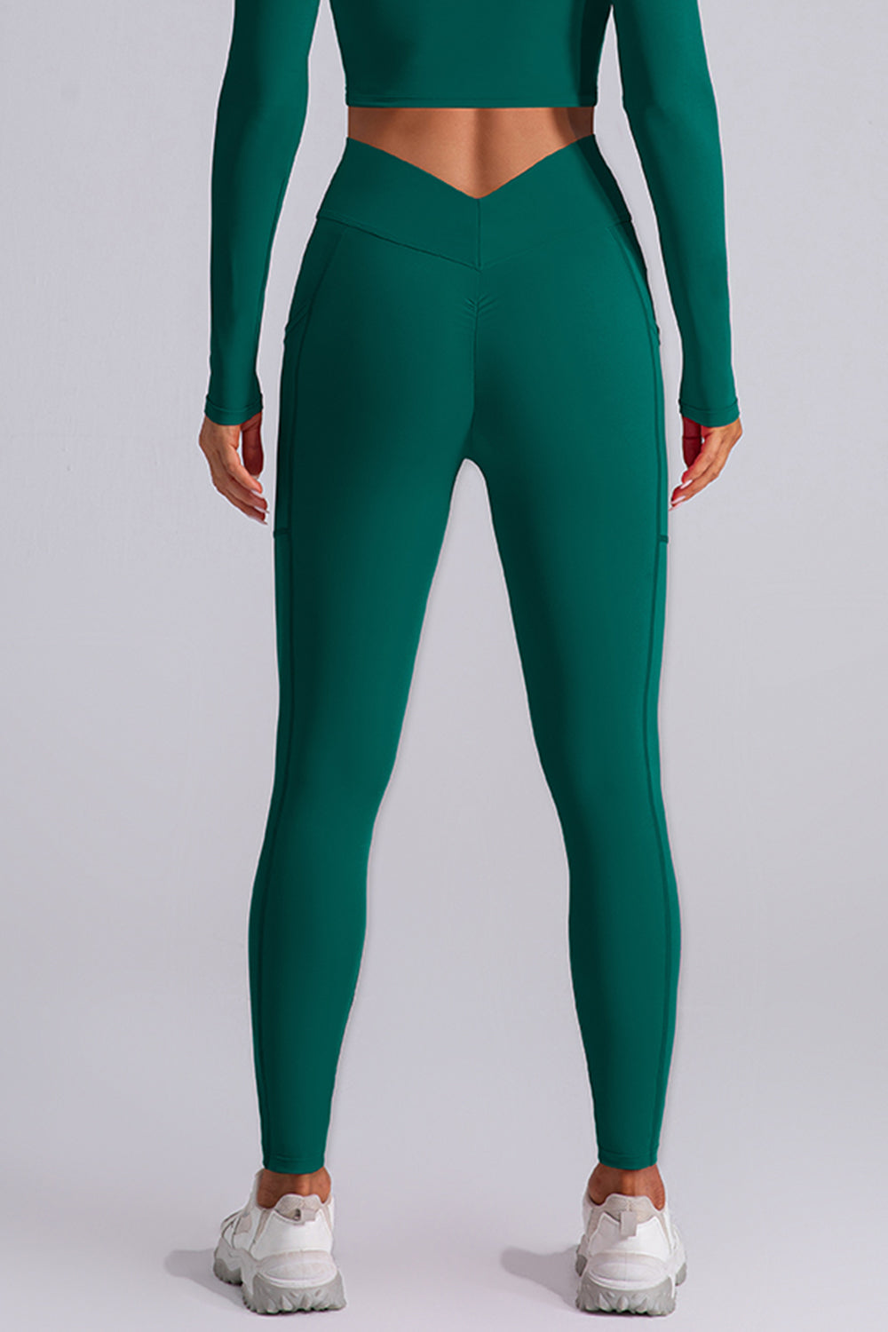 High Waist Active Leggings with Pockets - JassyBae