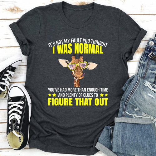 It's Not My Fault You Thought I Was Normal T-Shirt