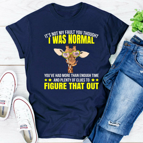 It's Not My Fault You Thought I Was Normal T-Shirt